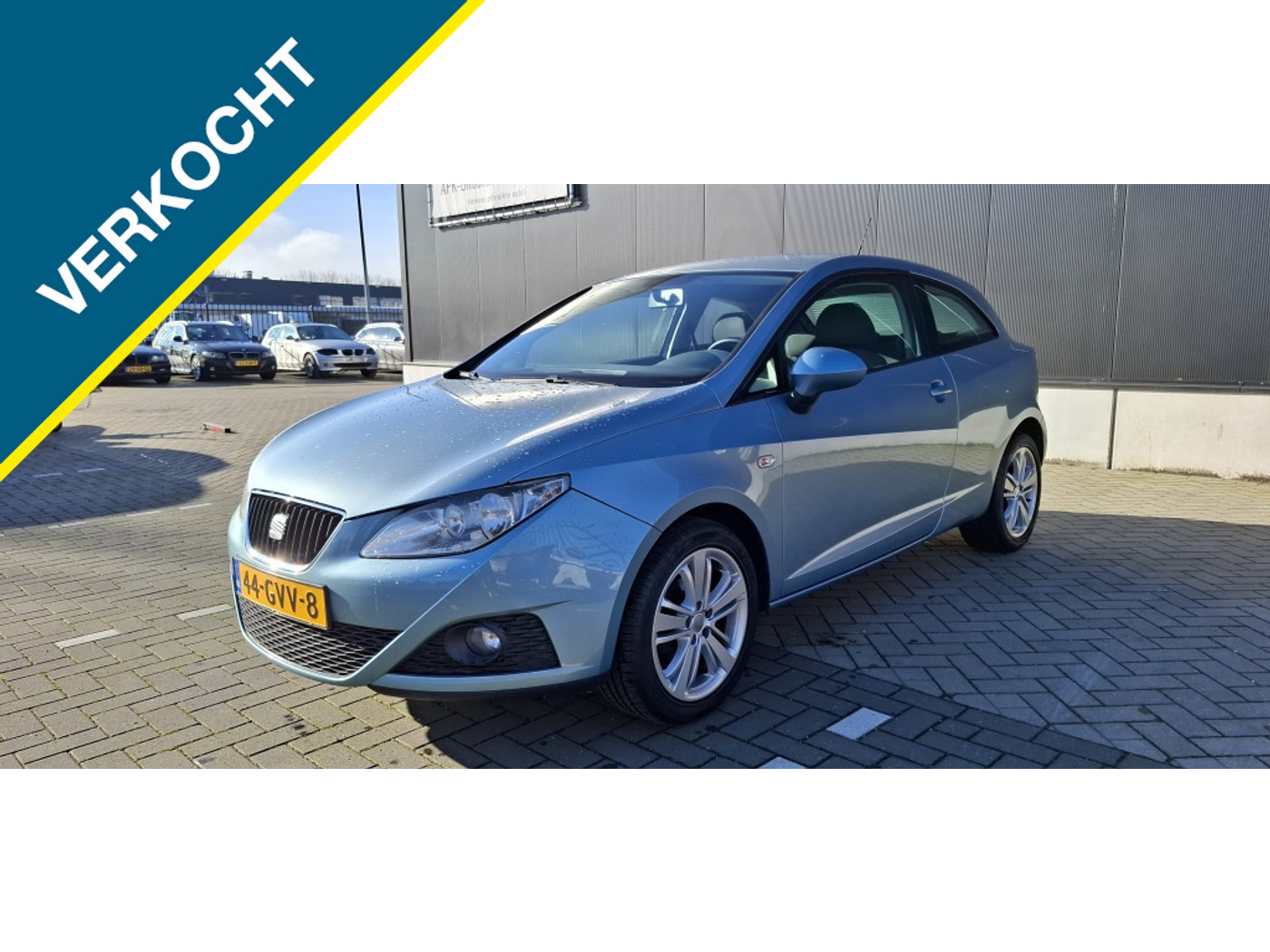 Seat Ibiza 1.4 Stylance 2008 - voorkant