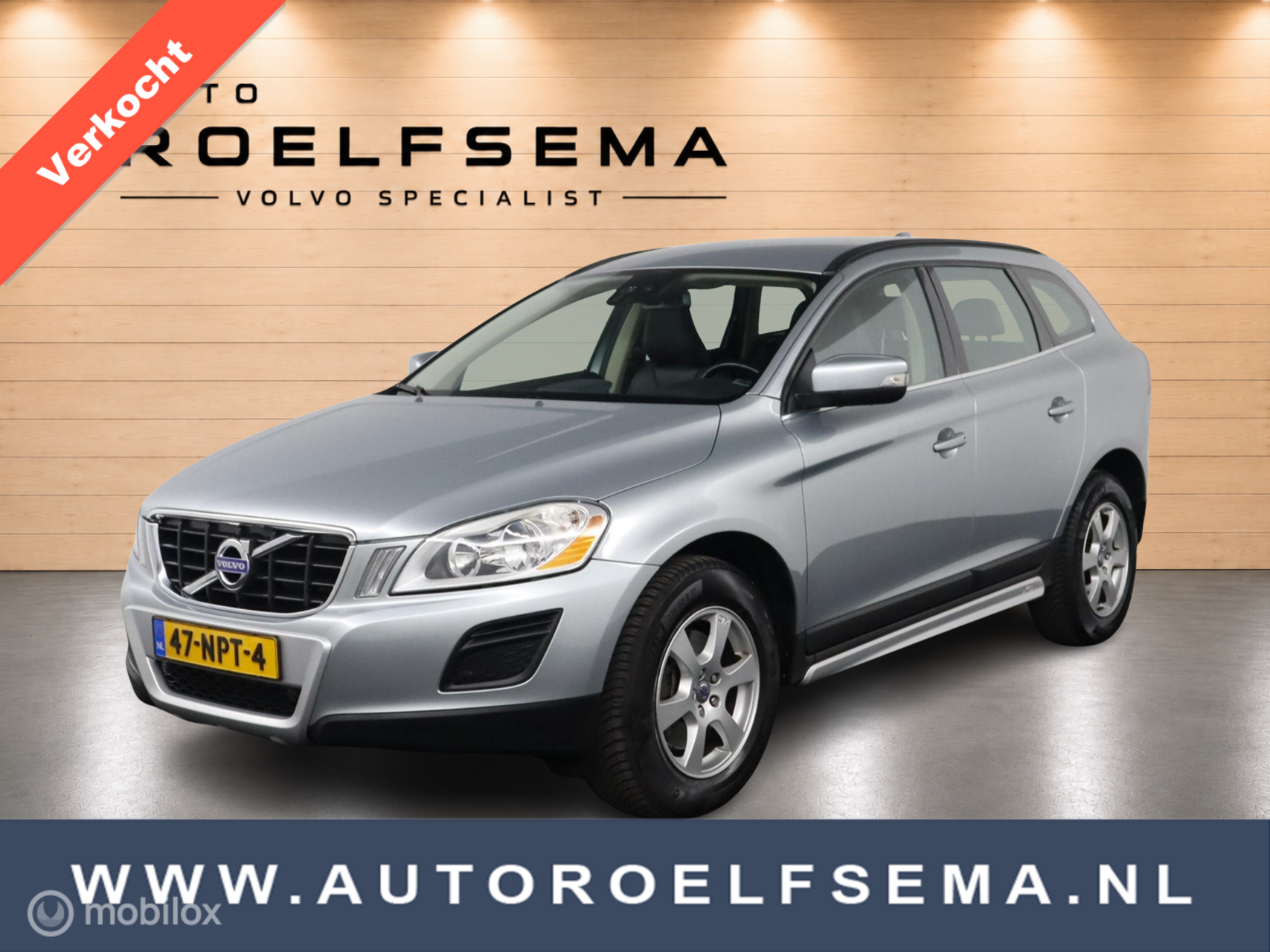 Volvo Xc60 2.0T Momentum | Stoelverwarming | Unieke km stand | All Season banden | Afneembare trekhaak | Navigatie | PDC Voor en achter 2010 - voorkant