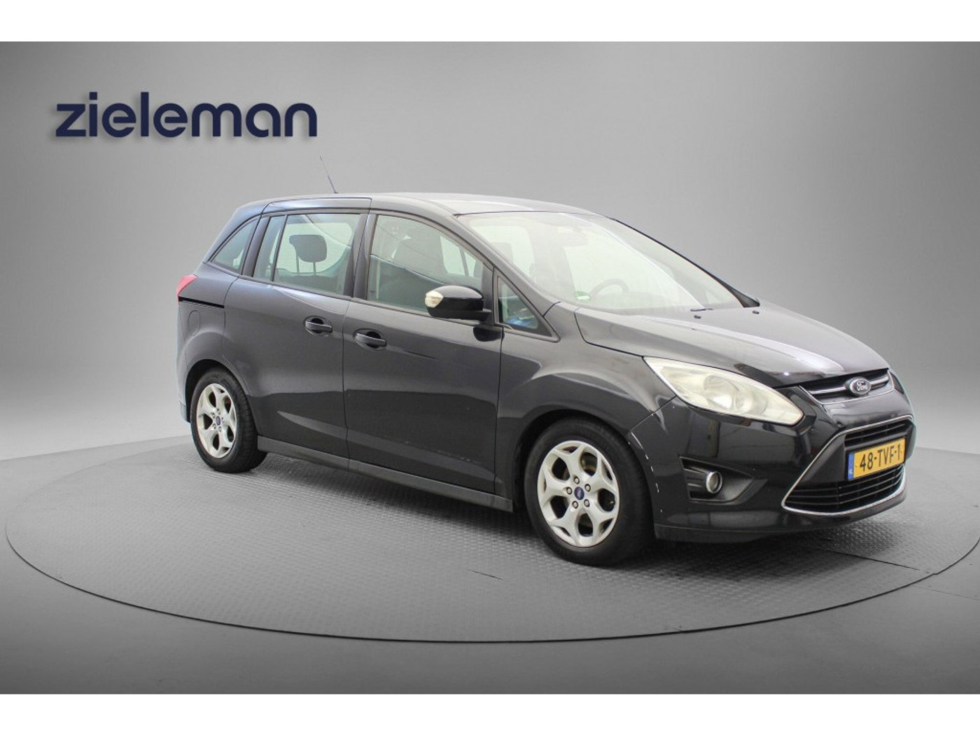 Ford Grand C-max 1.6 EcoBoost Trend 7 Persoons - Trekhaak, Airco, Cruise 2012 - voorkant