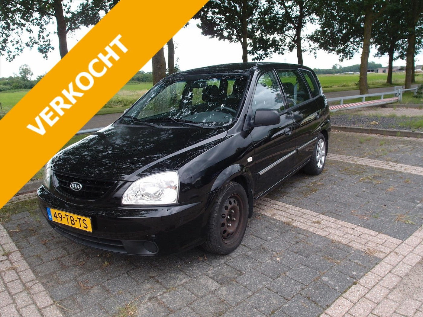 Kia Kia Carens 2.0 CVVT M-bition 2007 - voorkant