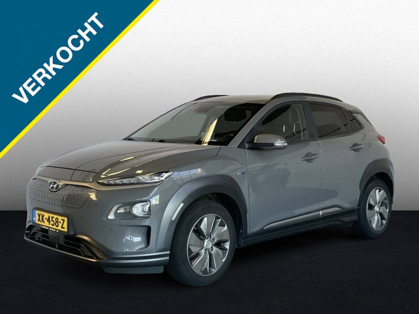 Hyundai Kona EV Premium 64 kWh|Carplay 2019 - voorkant