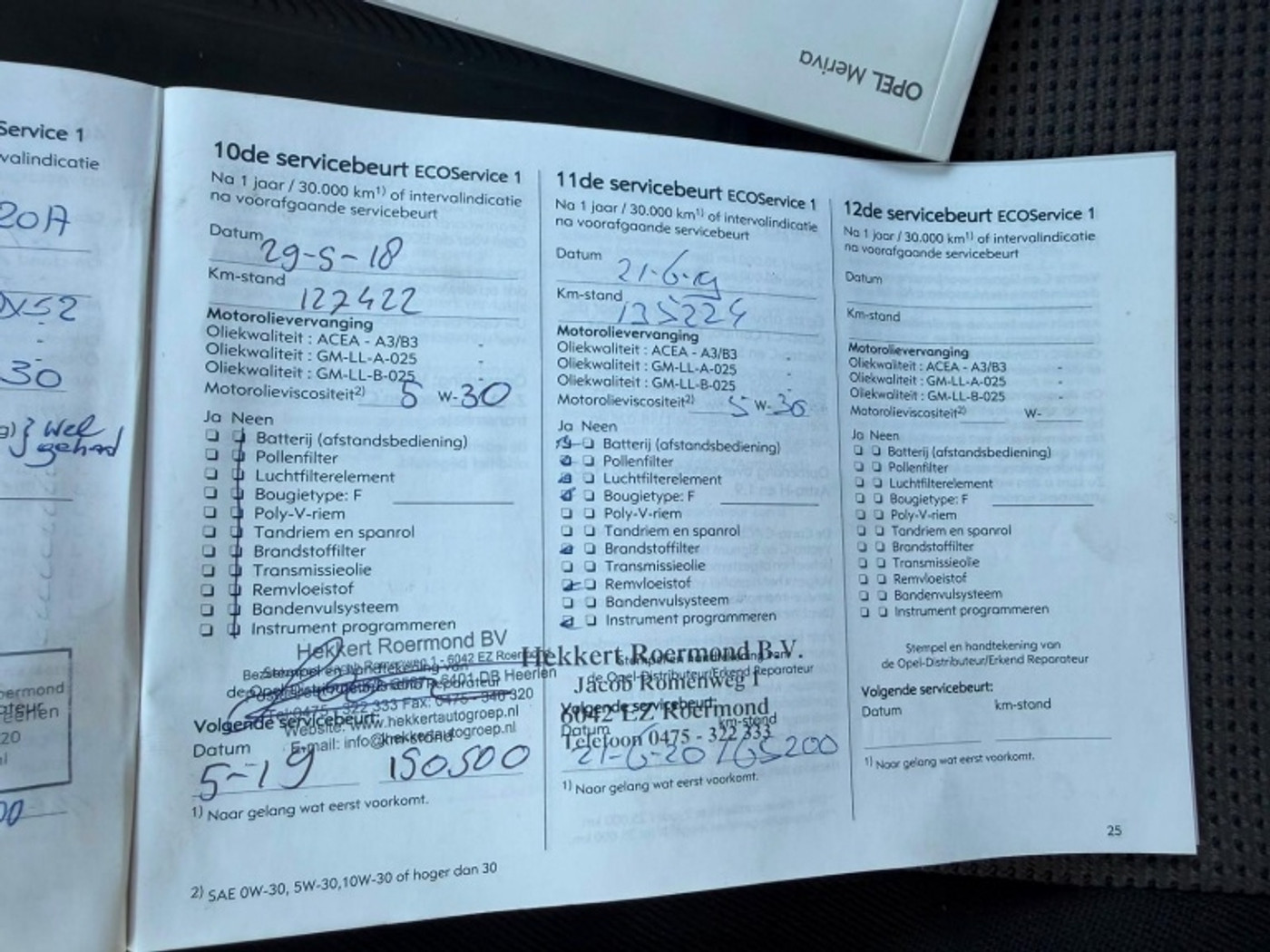 Foto van Opel Meriva-a