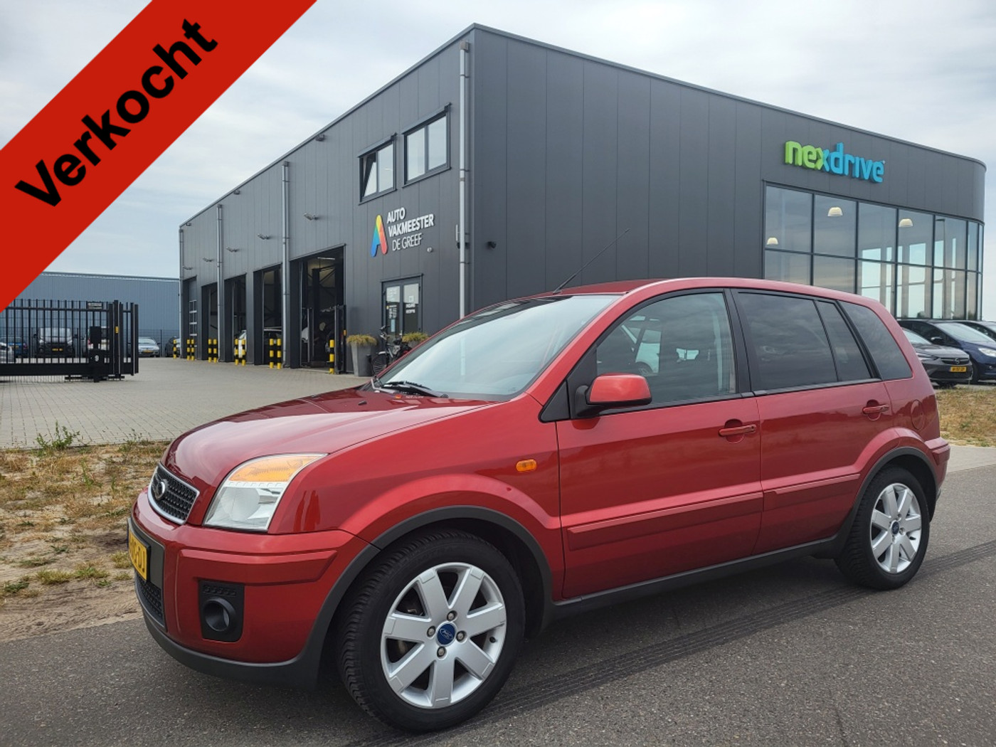 Ford Fusion 1.4-16V Futura Airco 1e eigenaar 16" wielen 2007 - voorkant