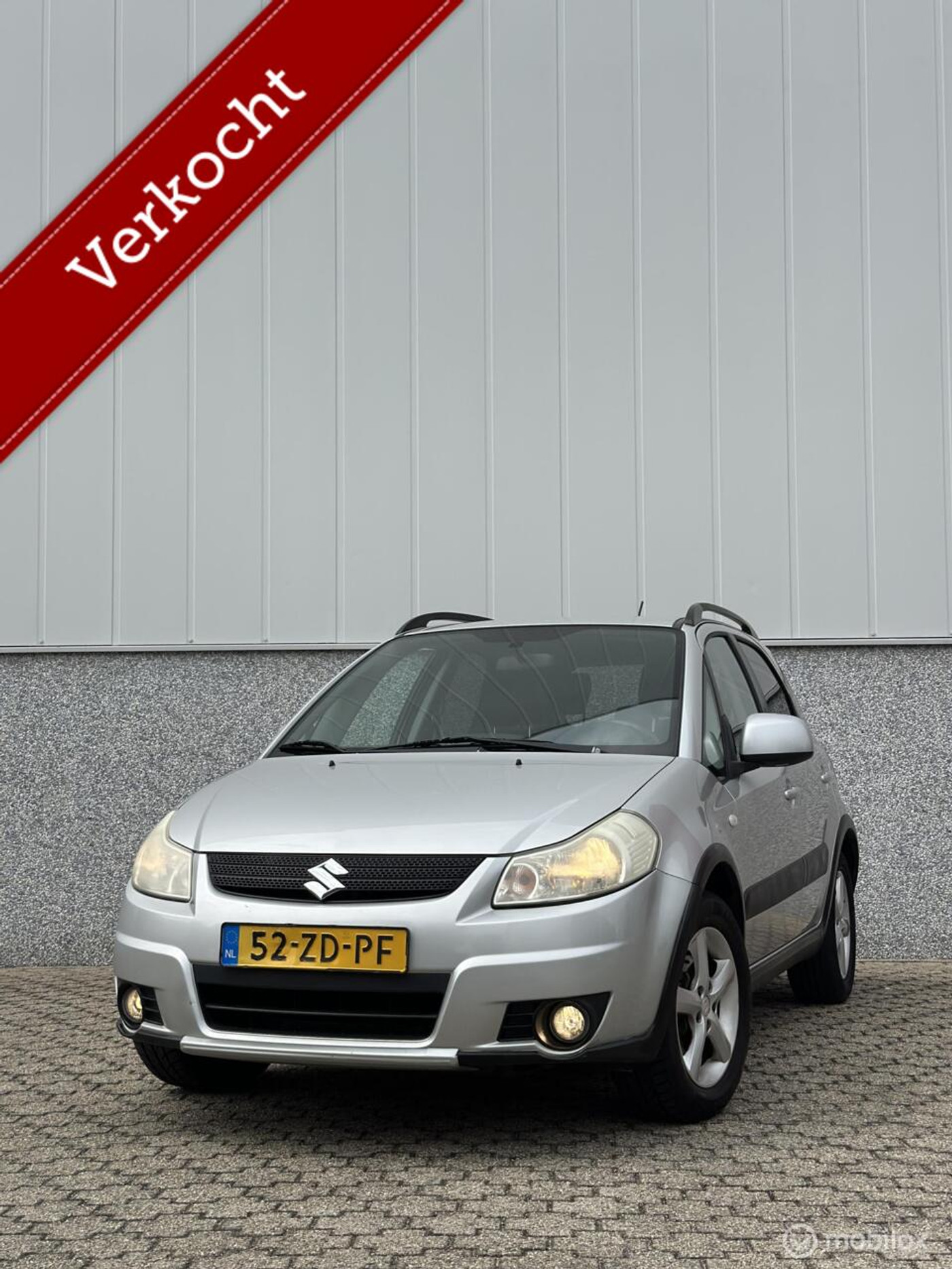 Suzuki Sx4 1.6 Exclusive / Airco / Trekhaak/ New APK 2008 - voorkant