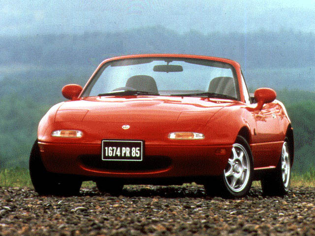 Mazda Mx-5 1.6i-16V 1993 - voorkant