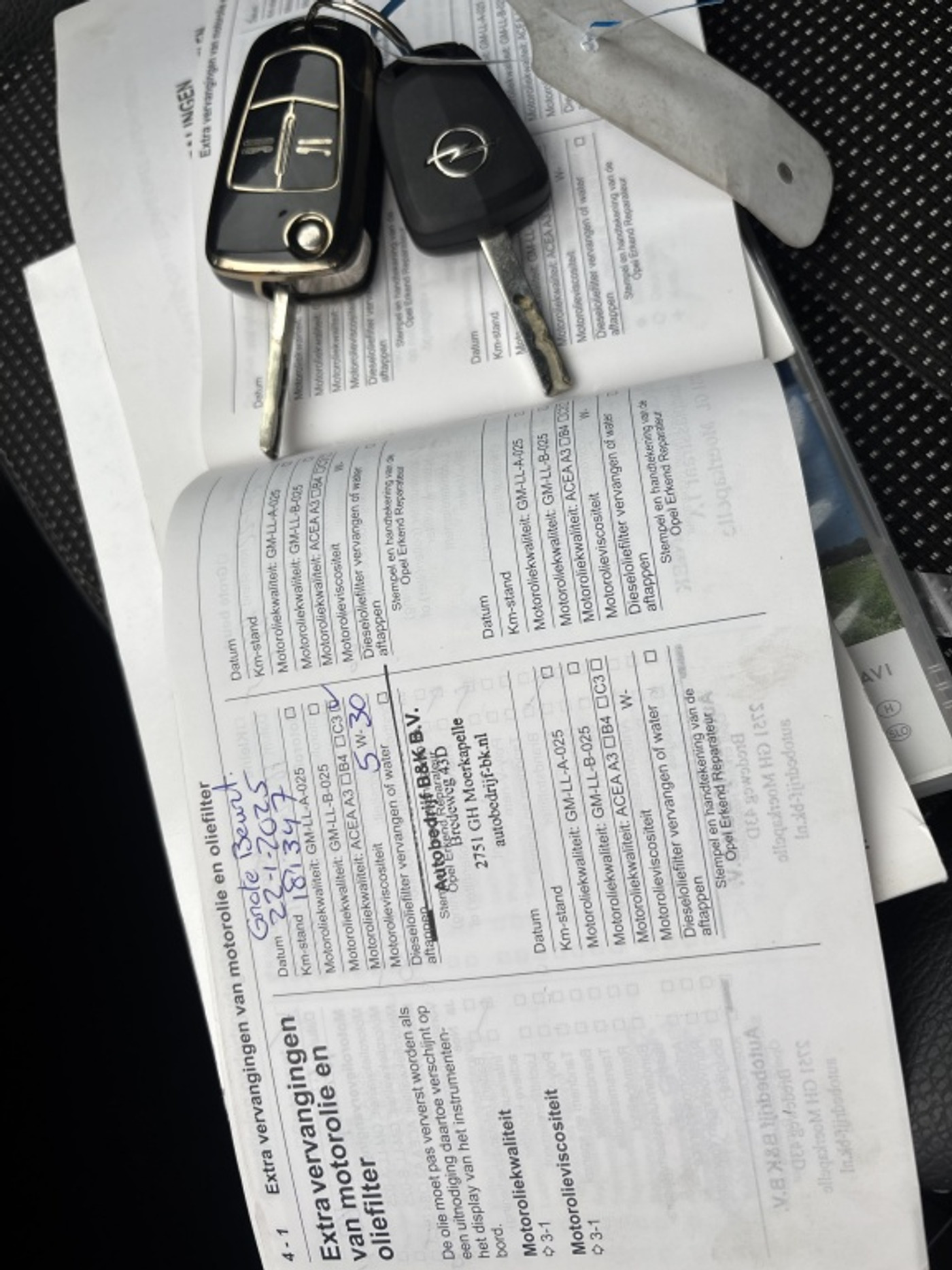 Foto van Opel Zafira