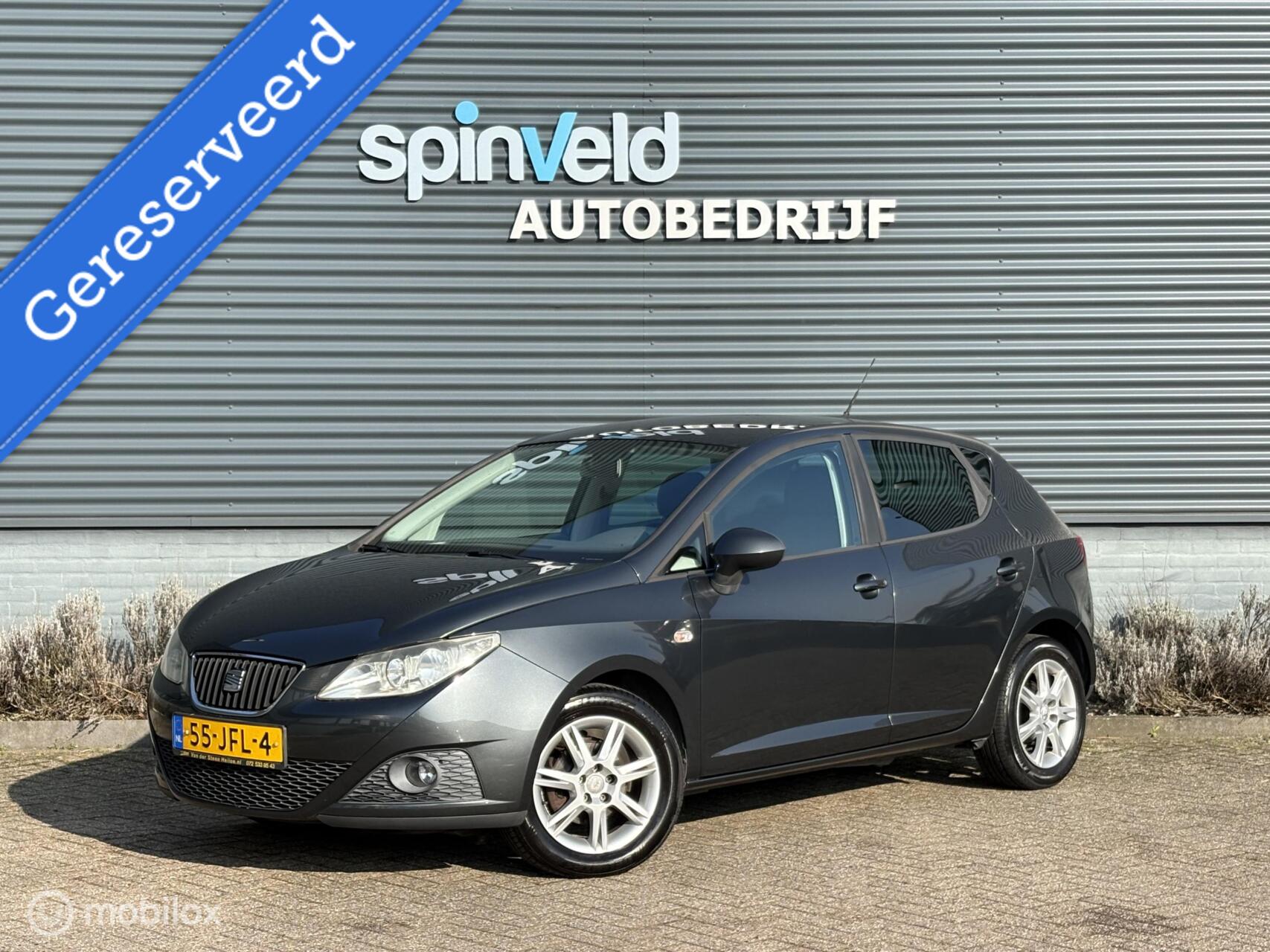 Seat Ibiza 1.6 Stylance - Automaat - Climate - Nap - 2009 - voorkant
