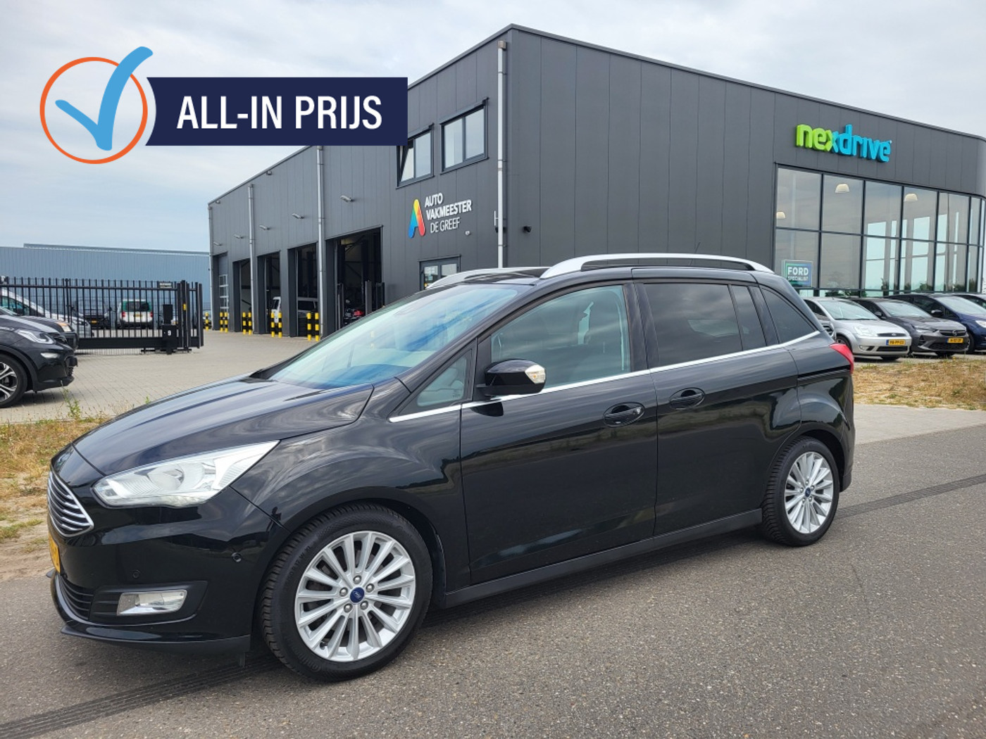 Ford Grand C-max 1.5 150 pk Titanium 7p. Camera 2018 - voorkant