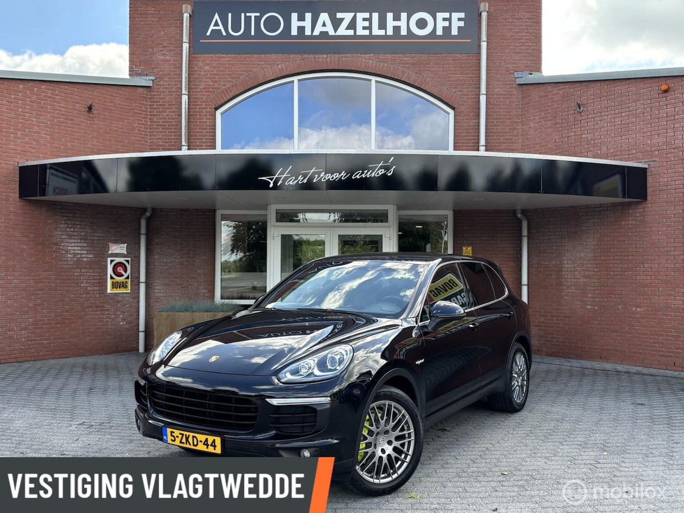 Porsche Cayenne S E-hybrid 3.0 S E-Hybrid | Camera | Clima | Cruise | LM Velgen | Lederen bekleding | Memory chairs | 2015 - voorkant