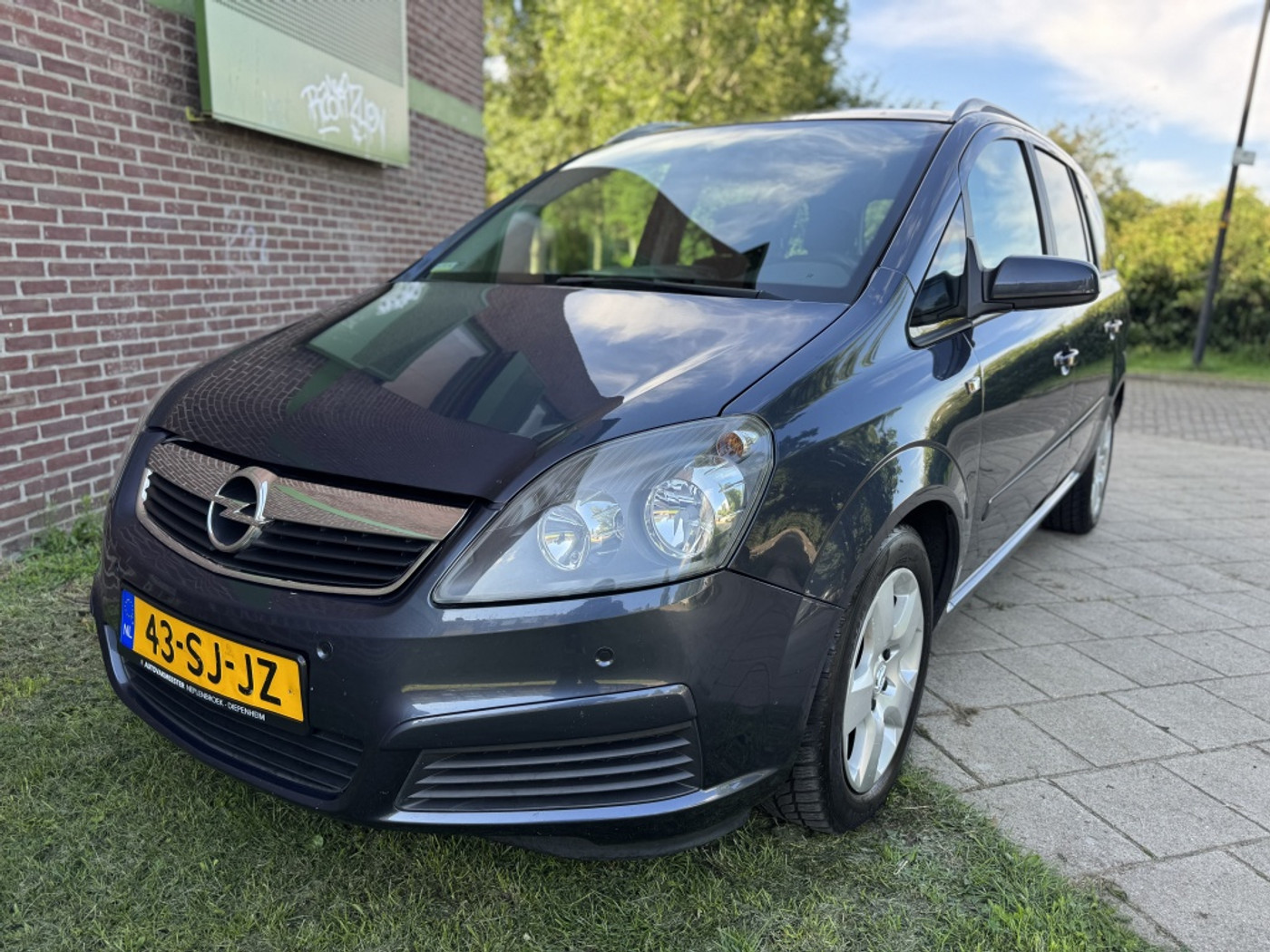 Opel Zafira 1.8 Enjoy*2006*Cruise|Airco|7zits|T-h 2006 - voorkant