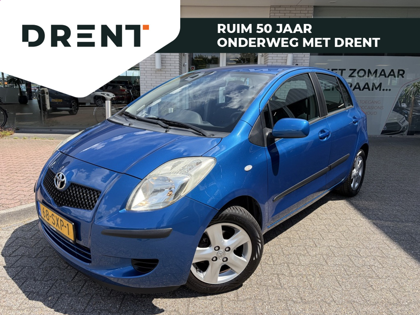 Toyota Toyota Yaris 1.3 VVTi Terra | All-season | Airco | Trekhaak | Radio | 2007 - voorkant