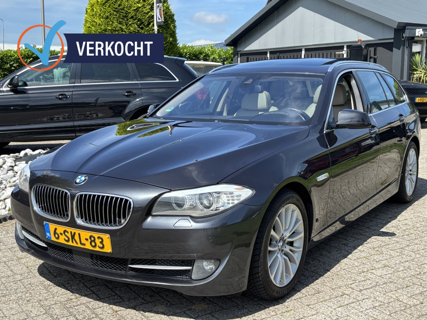 BMW 5er Reihe 535D High Exe 2013 Pano EXPORTPRIJS EX BPM 2013 - voorkant