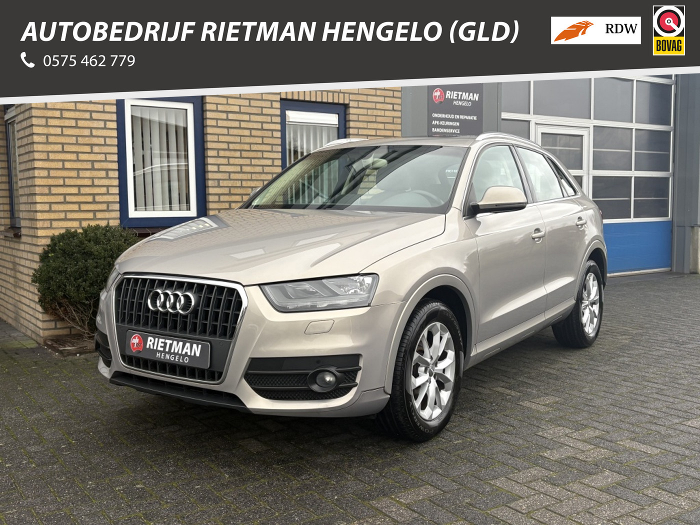 Audi Q3 1.4 TFSI Pro Line CAMERA-NAVI-PANO-STOELVERWARMNG 2014 - voorkant