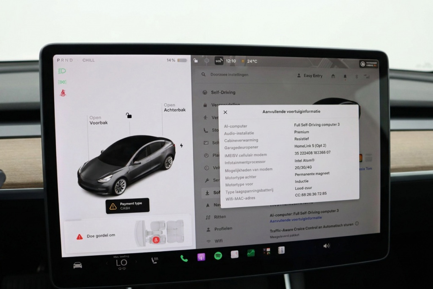 Foto van Tesla Model 3