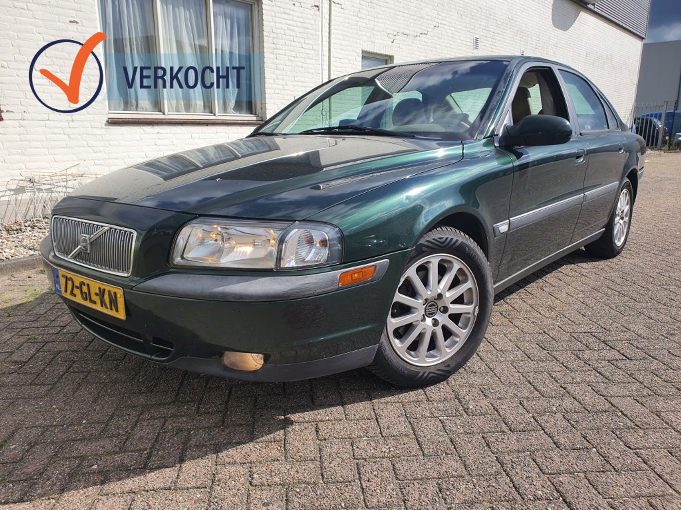 Volvo S80 2.4 Comfort AUTOMAAT|ECC|NAVI|LEER|NAP|2001 2001 - voorkant