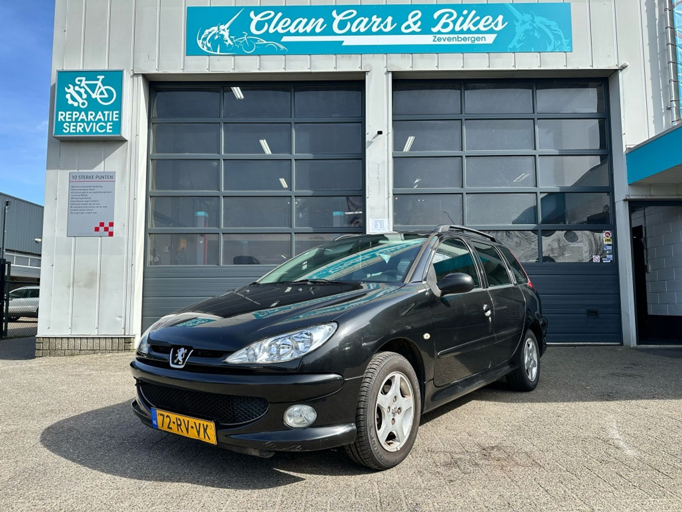 Peugeot 206 SW 1.4 Air-line 2 2005 - voorkant