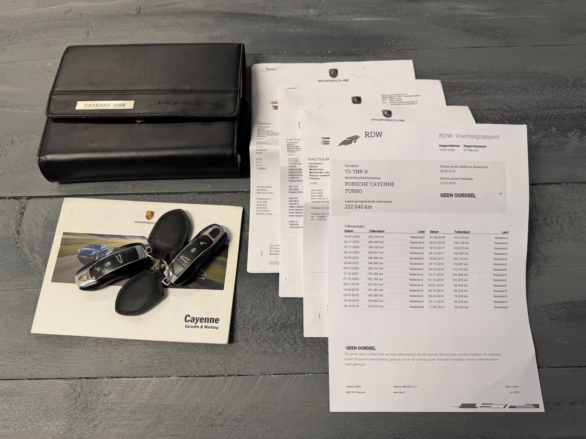 Foto van Porsche Cayenne Turbo