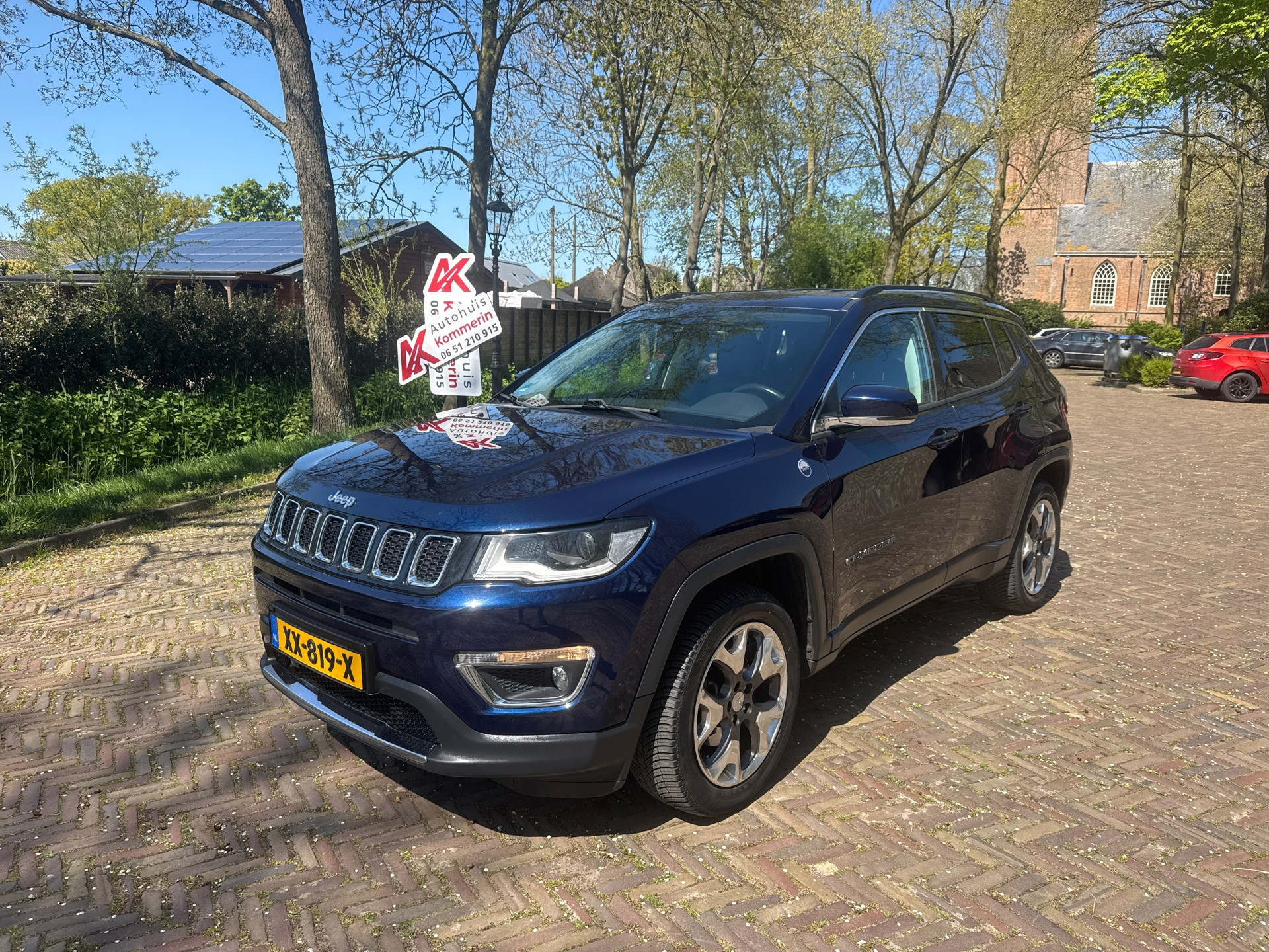 Jeep Compass 1.4 MultiAir Opening Edition 4x4 trekhaak 2019 - voorkant