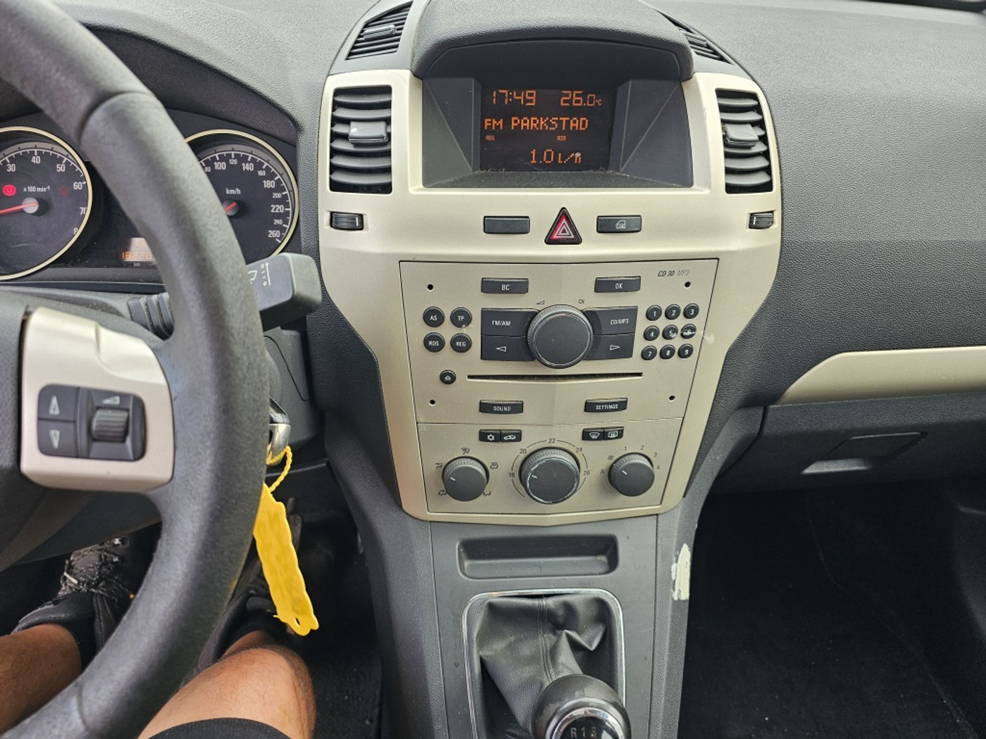 Foto van Opel Zafira
