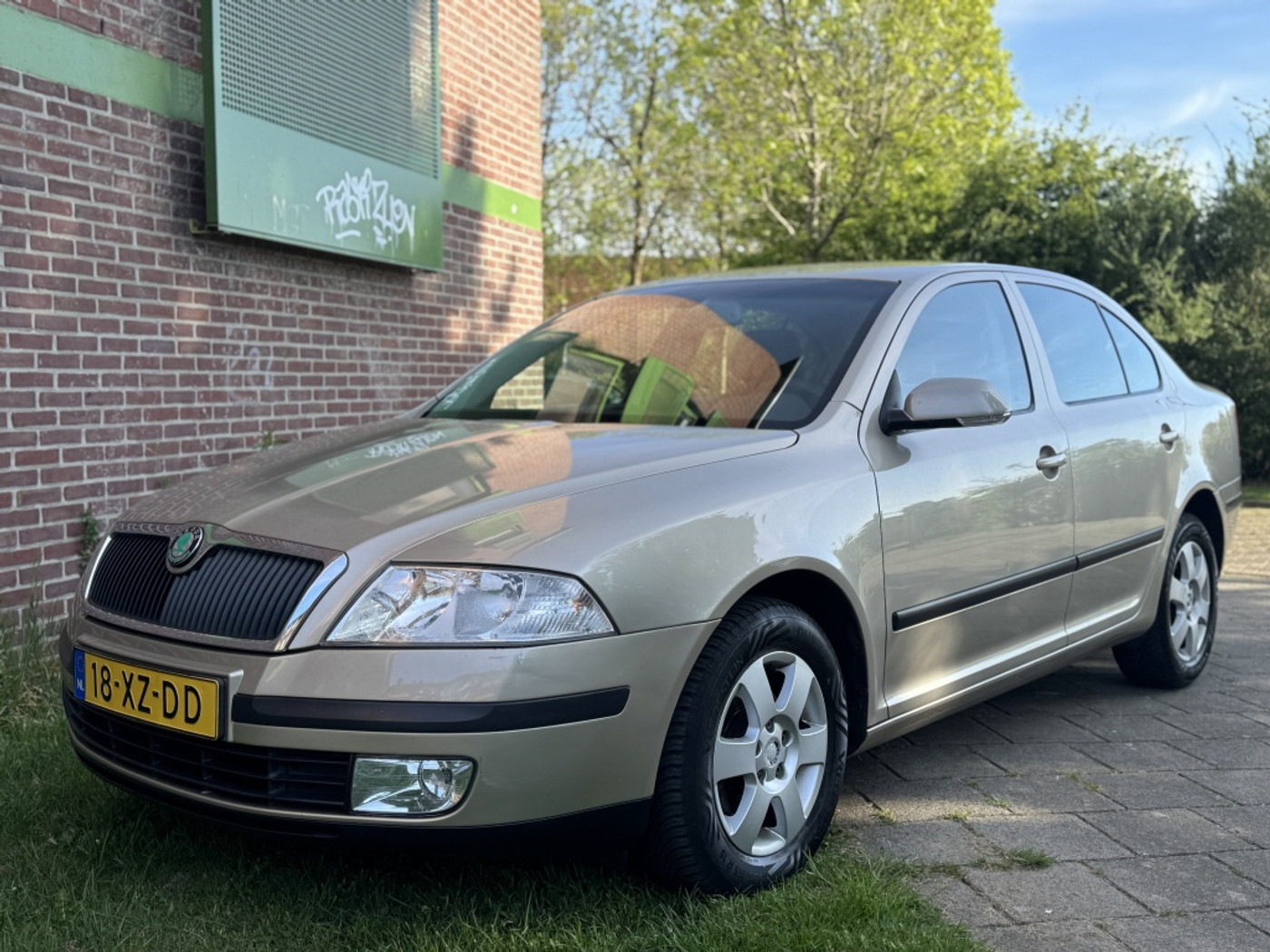 Skoda Octavia 1.9 TDI Eleg*2007*Ecc|Cruise|Nav|Nap 2007 - voorkant