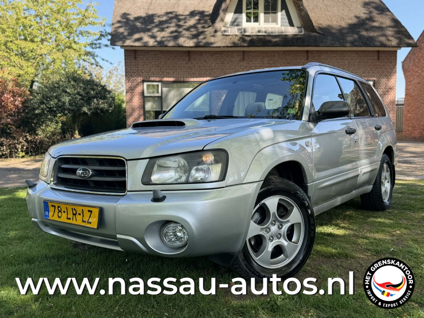 Subaru Subaru Forester 2.0 4x4 XT Automaat | APK Nieuw 2003 - voorkant