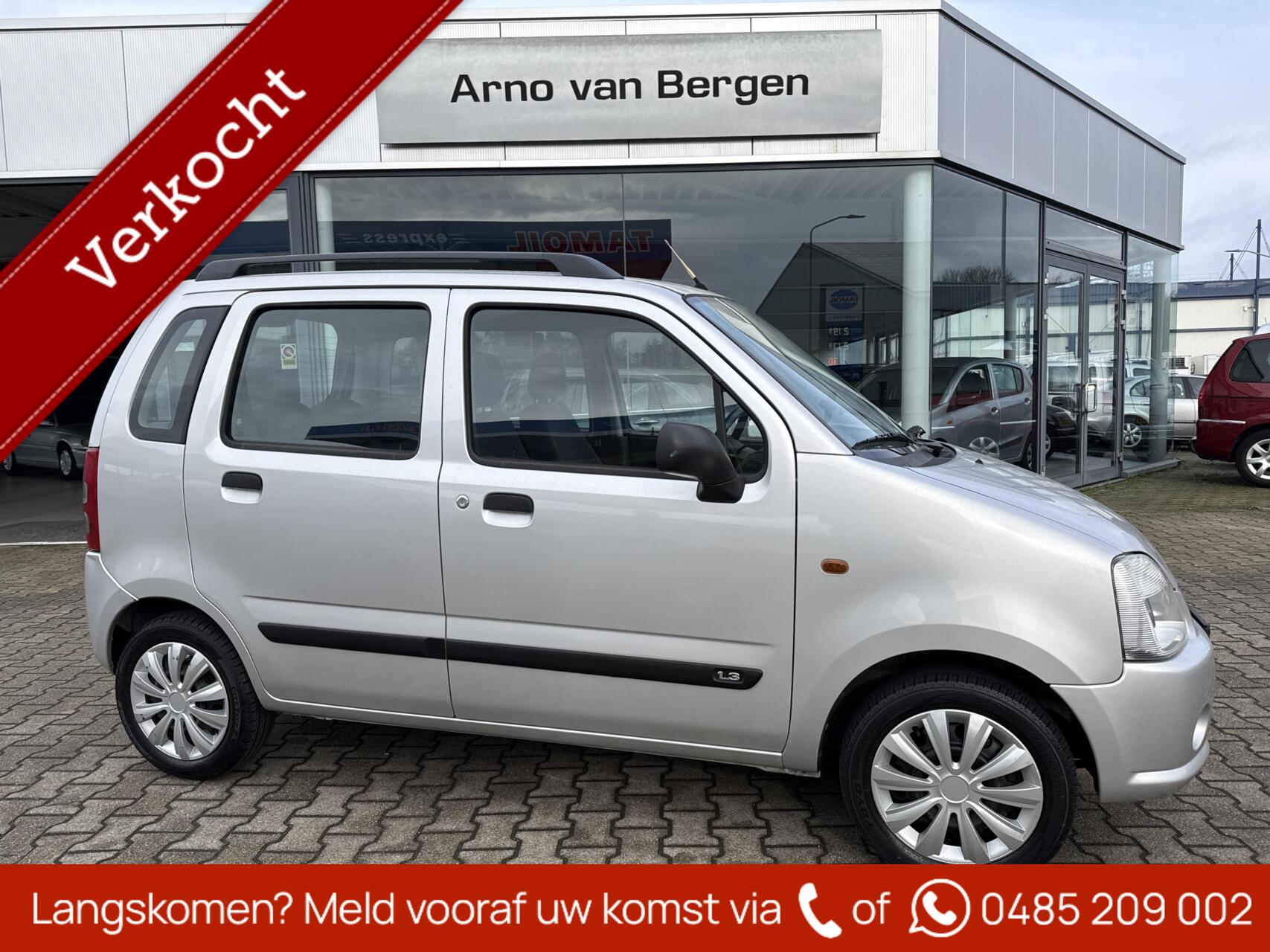 Suzuki Wagon R 1.3 GLX, AUTOMAAT, airco, stuurbekrachtiging. 2004 - voorkant