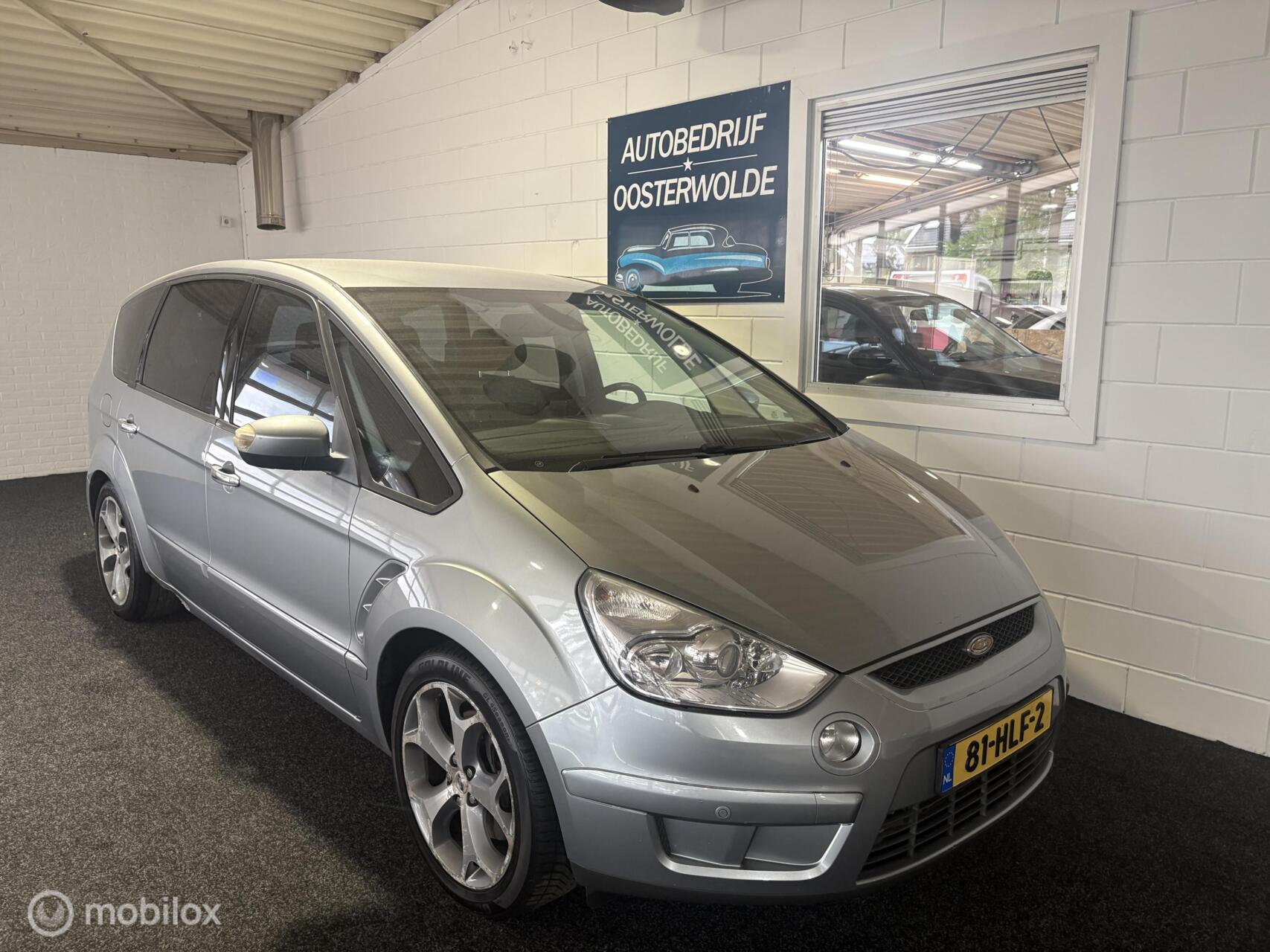 Ford S-max 2.5-20V Turbo Apk - 6Bak - Airco - Cruise - Leder 2009 - voorkant