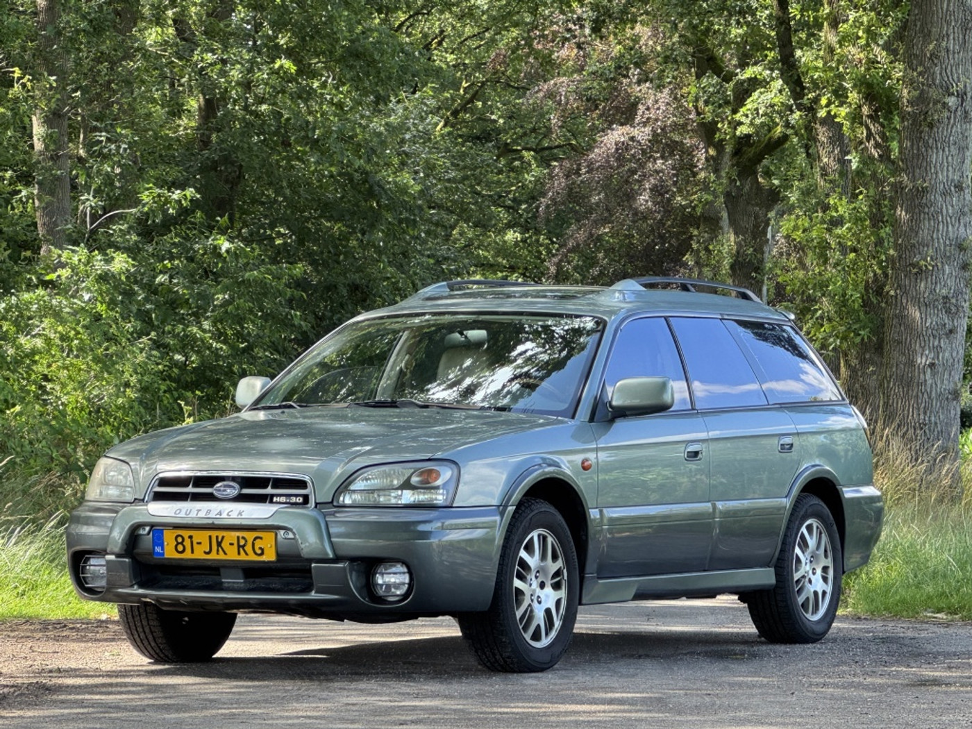 Subaru Legacy 3.0 AWD H6 2de eig dealer onderhouden 2002 - voorkant
