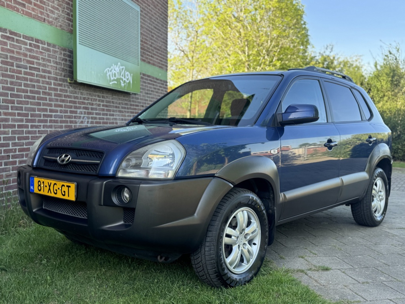 Hyundai Tucson 2.0i Style *2007*Cruise|Ecc|T-Haak|Nap 2007 - voorkant