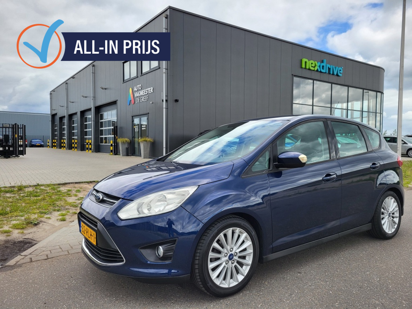 Ford C-max 1.6 Ti-VCT 105 pk Trend Cruise-control PDC 17" 2011 - voorkant