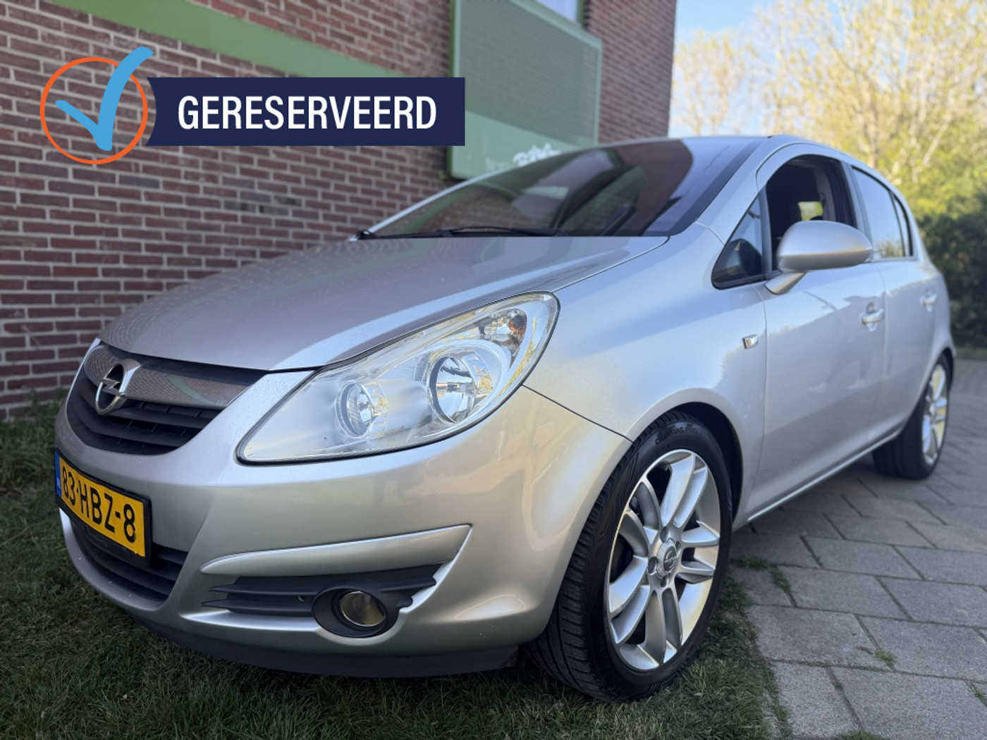 Opel Corsa 1.4-16V Cosmo*2008*Cruise|Airco|Lmv|T-haak|Nap 2008 - voorkant