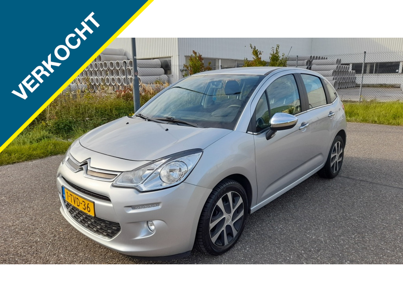 Citroen C3 1Eig NAP Cruise Airco D-riem New 2014 - voorkant