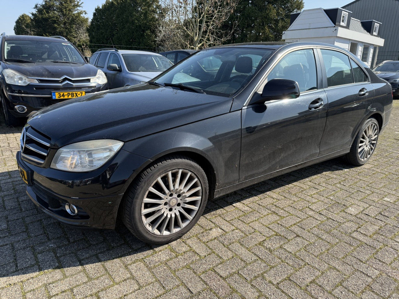 Mercedes-Benz C 200 Kompressor 200 K 2007 nieuw model Airco sedan 2007 - voorkant