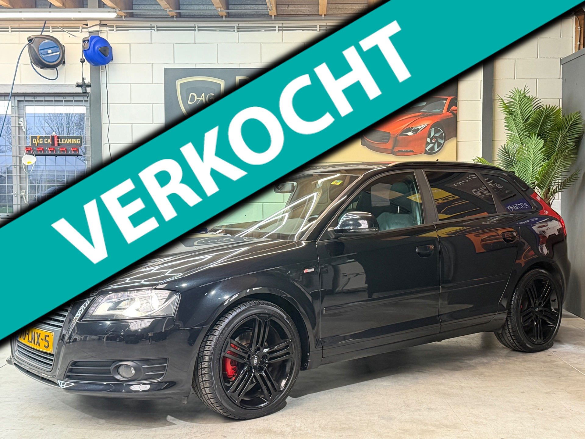 Audi Audi A3 1.4 TFSI S-edition NAVI|LEER|TREKHAAK|SCHUIFDAK 2010 - voorkant