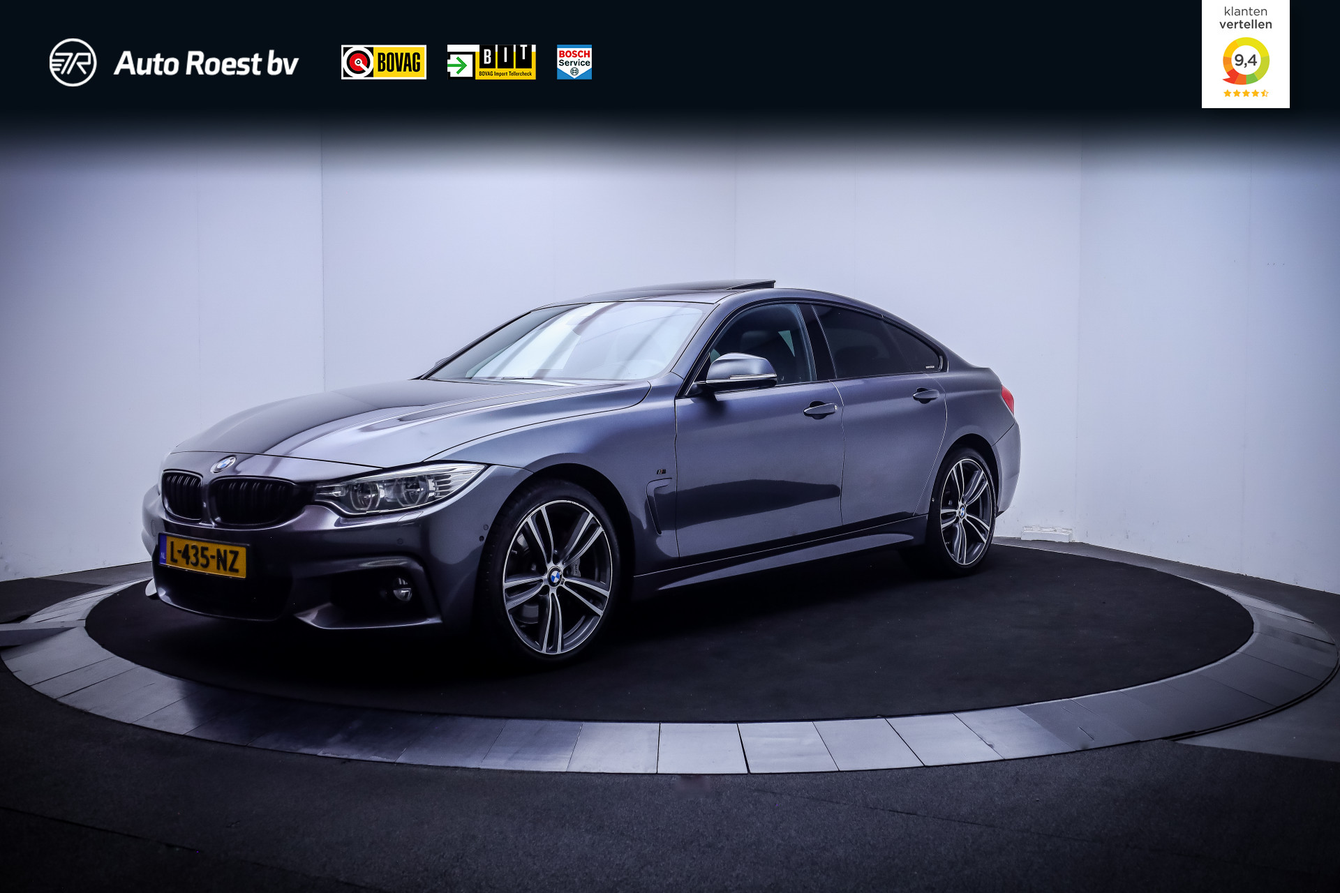 BMW 435i xDrive 435iA xDrive M-SPORT 2015 - voorkant