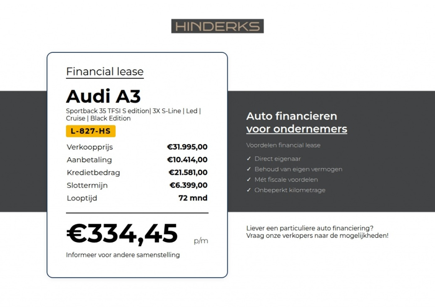 Foto van Audi A3 Sportback