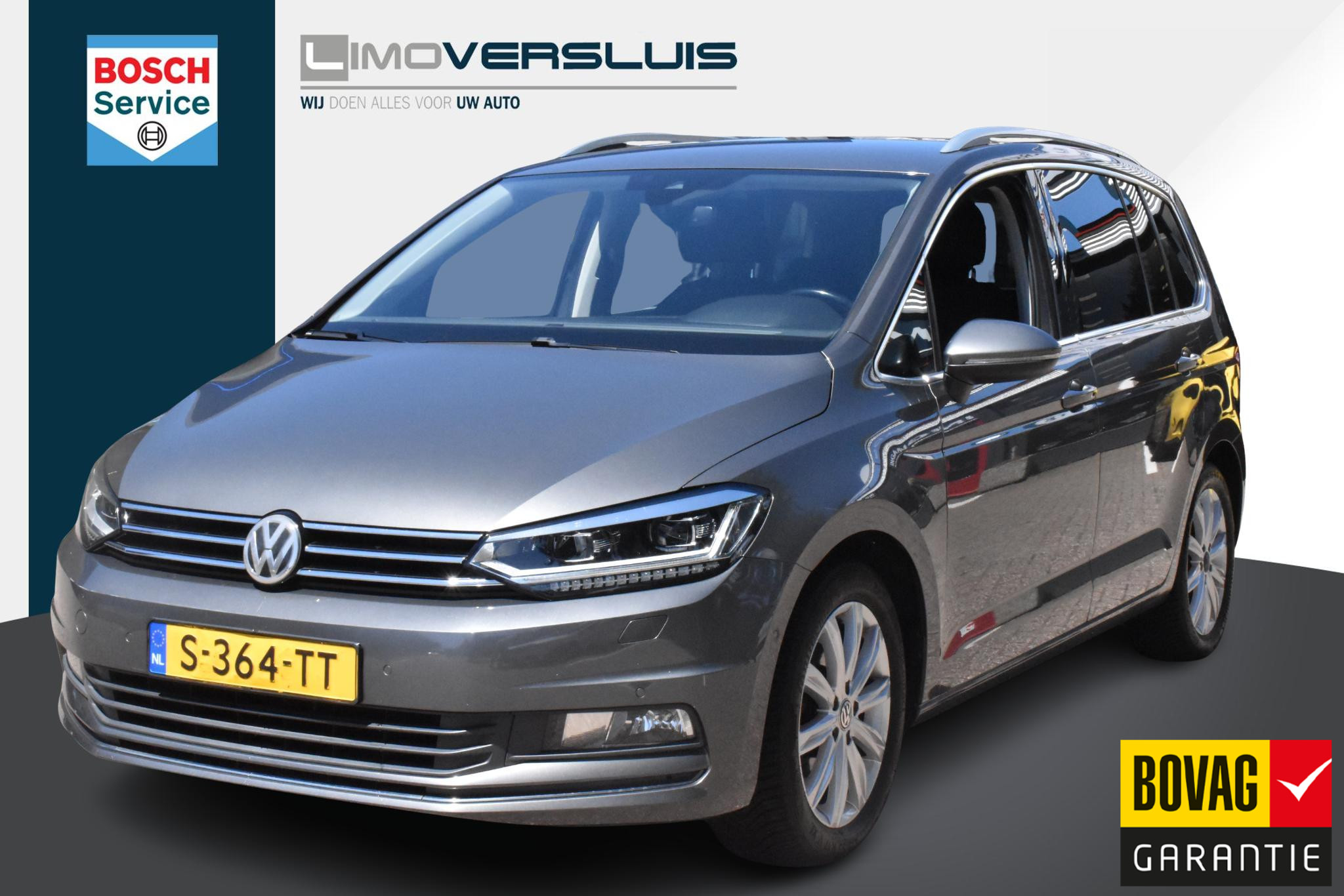 Volkswagen Touran 1.4 TSI Highline 2015 - voorkant