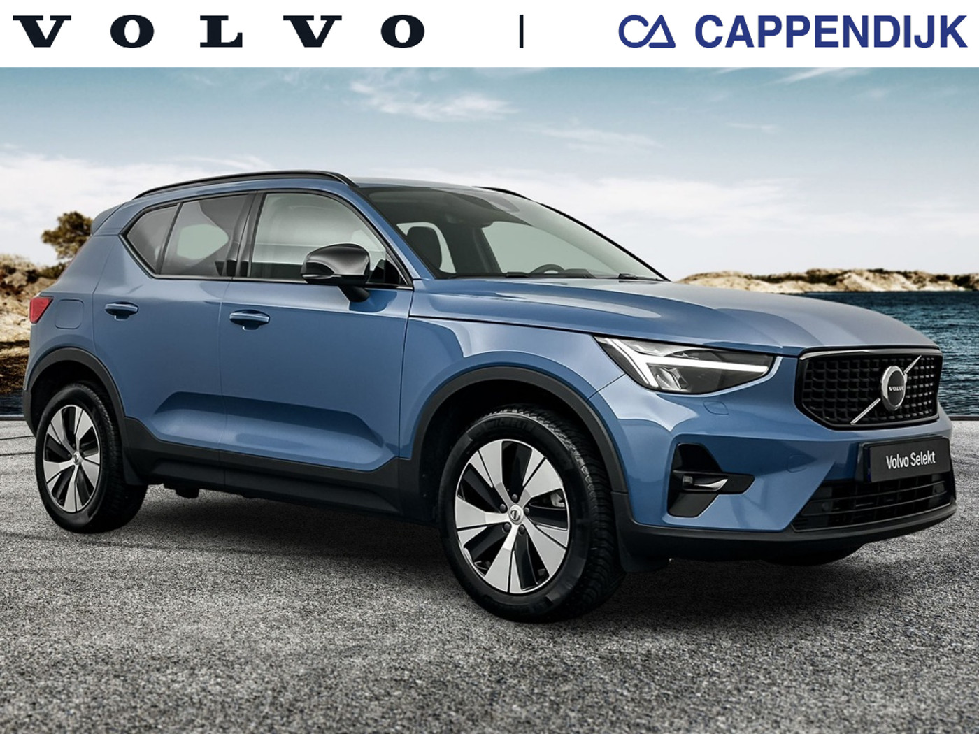 Volvo XC40 T4 211PK Recharge Plus Dark| Leder| Adap.Cruise| Elek.Stoelen| C 2023 - voorkant