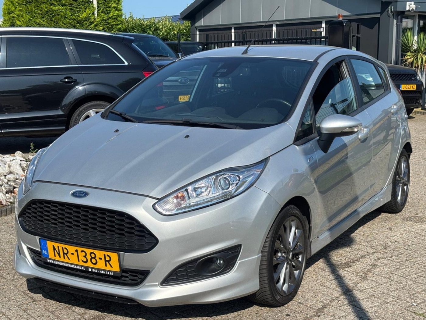 Ford Fiesta 1.0 Ecoboost ST Line 2017 5-Deurs MOTORSCHADE 2017 - voorkant