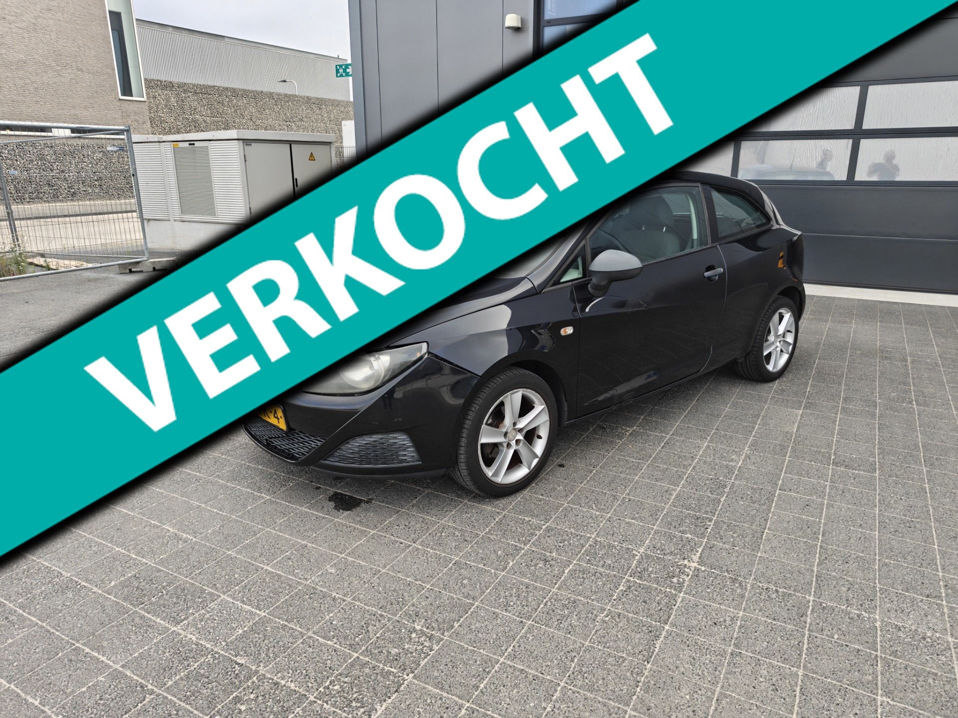Seat Ibiza 1.2 Club,Elektrice ramen,Airco,Met nieuwe apk 2010 - voorkant