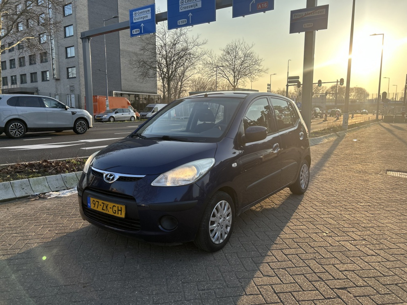 Hyundai I 10 1.1 AIRCO 4x ELK. RAMEN Dynamic Cool 2008 - voorkant