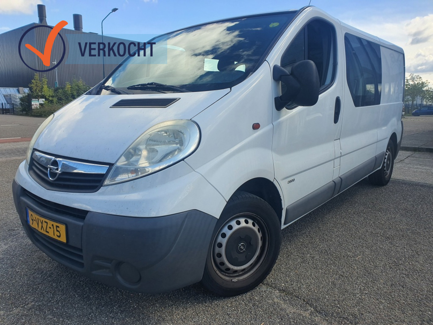 Opel Vivaro 2.0 CDTI L2H1 DUB.CAB.|AIRCO|6-BAK|APK|NAP|EURO 5|2012 2012 - voorkant