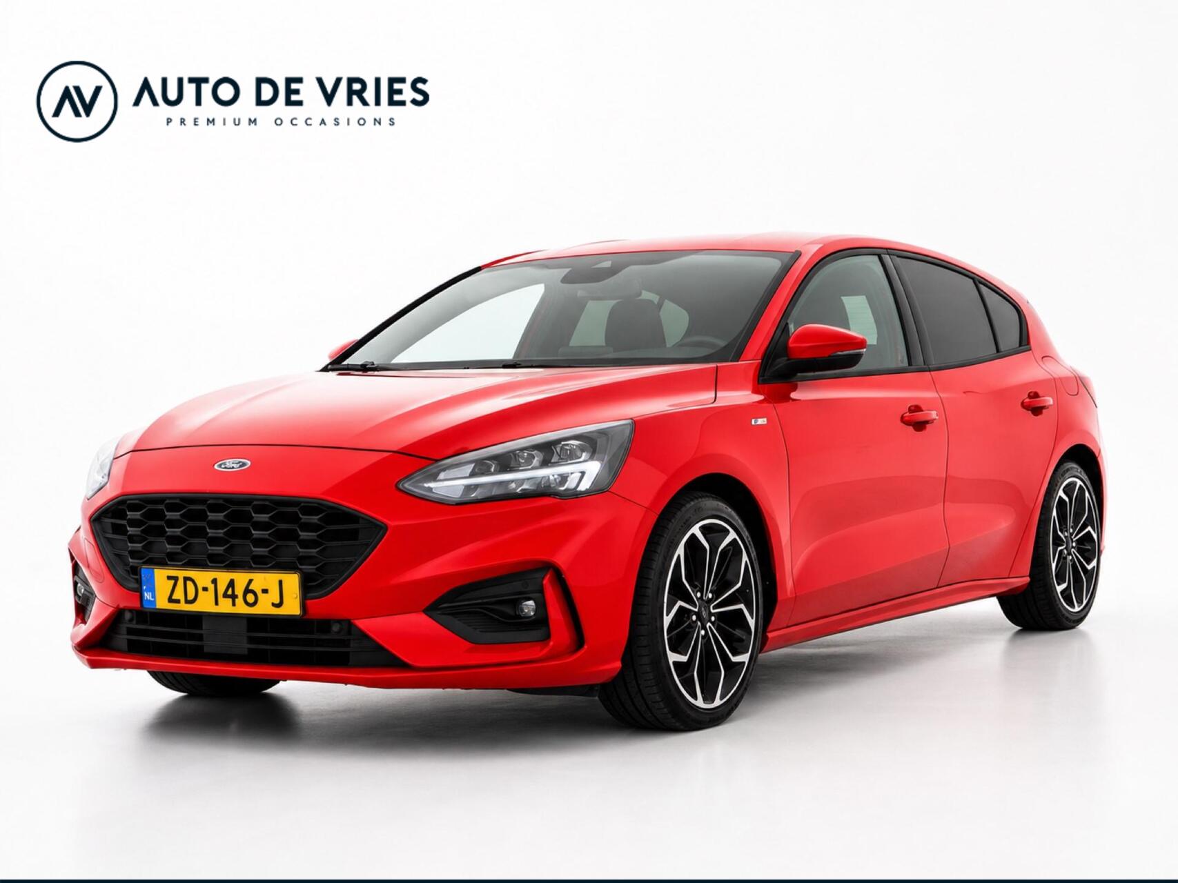 Ford Focus 1.0 125pk EcoBoost ST Line Business | Carplay | 2x PDC | Adaptieve cruise | 18" Velgen 2019 - voorkant