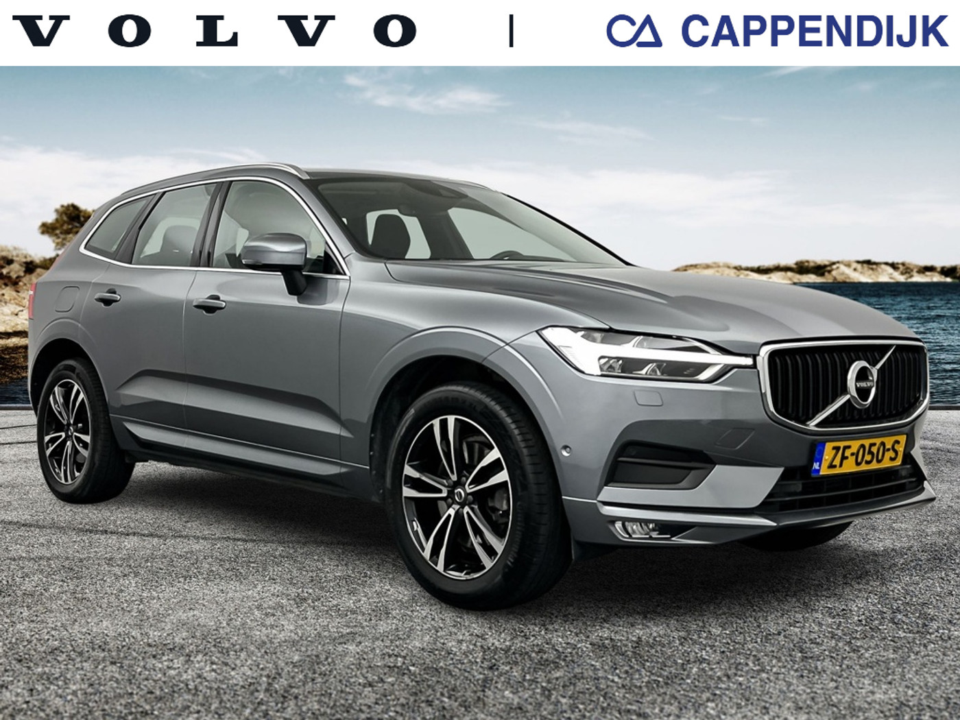 Volvo Xc60 T5 253PK Momentum| Adap.Cruise| Trekhaak| Leder| Stoel.verw. 2019 - voorkant