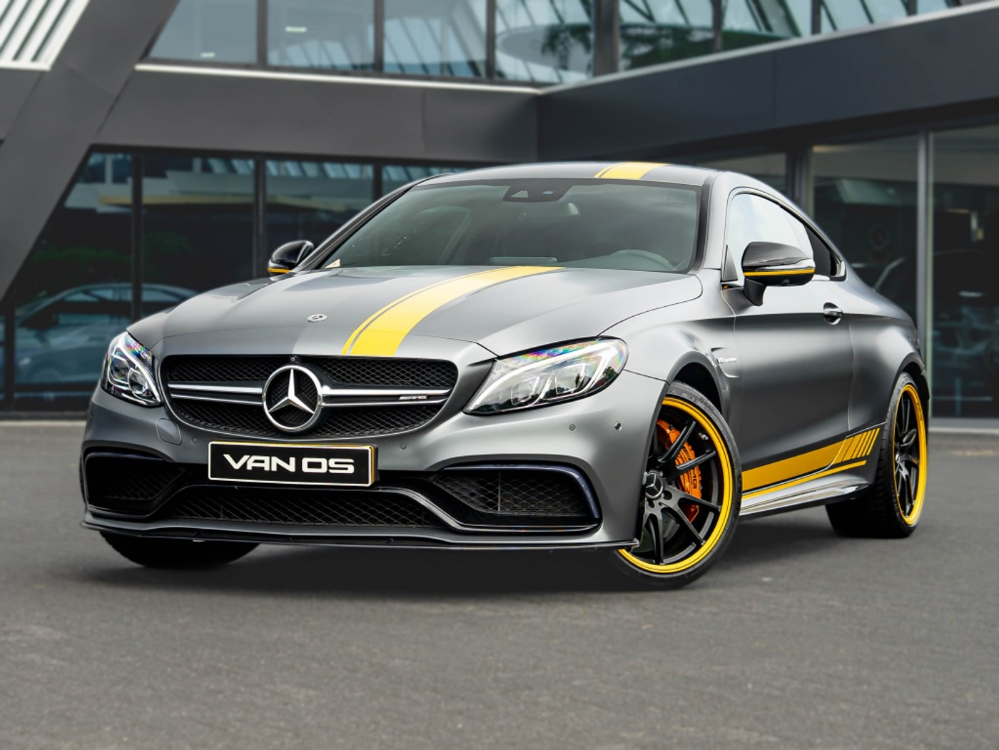 Mercedes-Benz C-klasse Coupé AMG 63 S Edition 1 2017 - voorkant