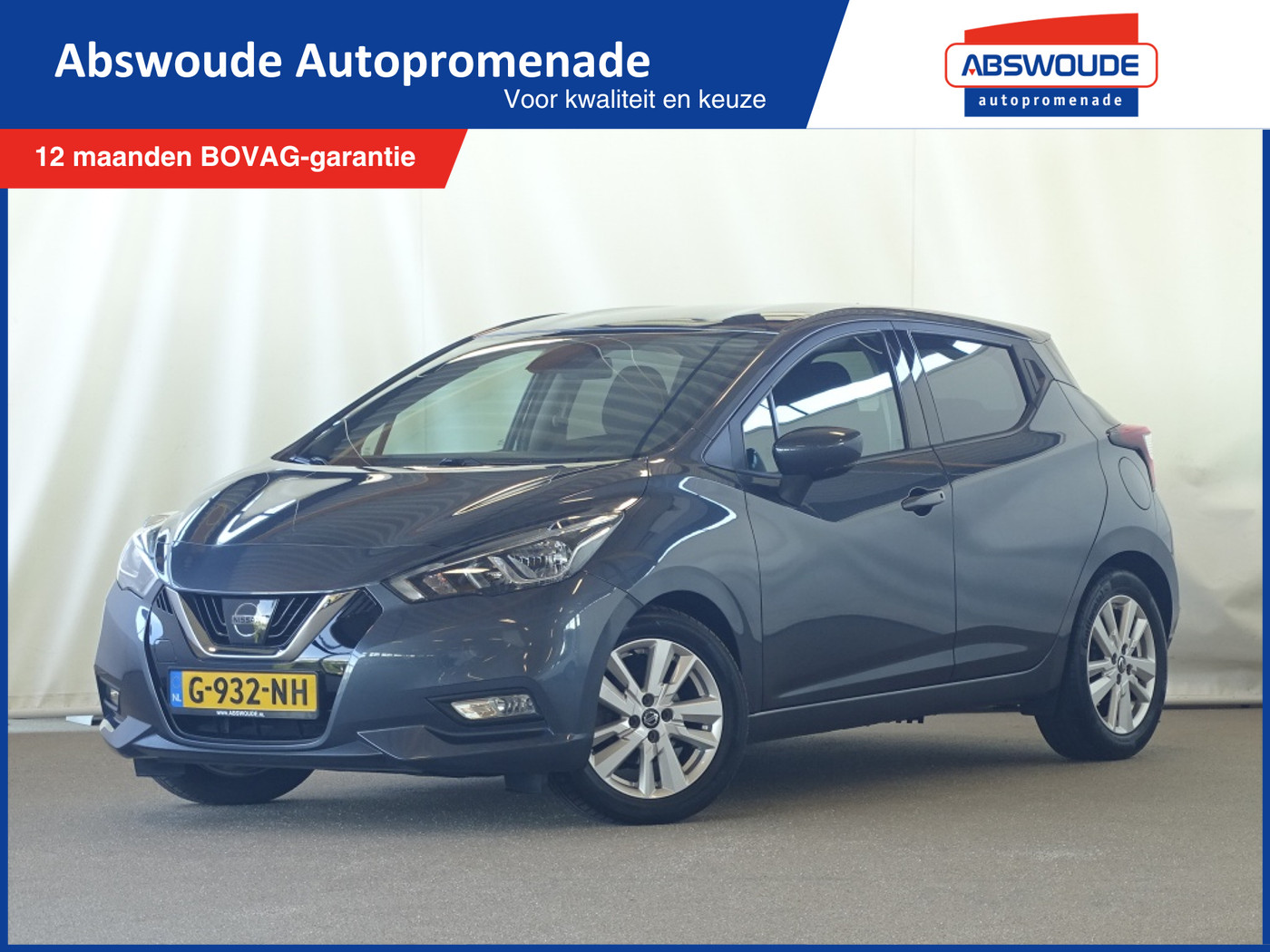 Nissan Nissan Micra 1.0 IG-T 100pk N-Connecta 2019 - voorkant