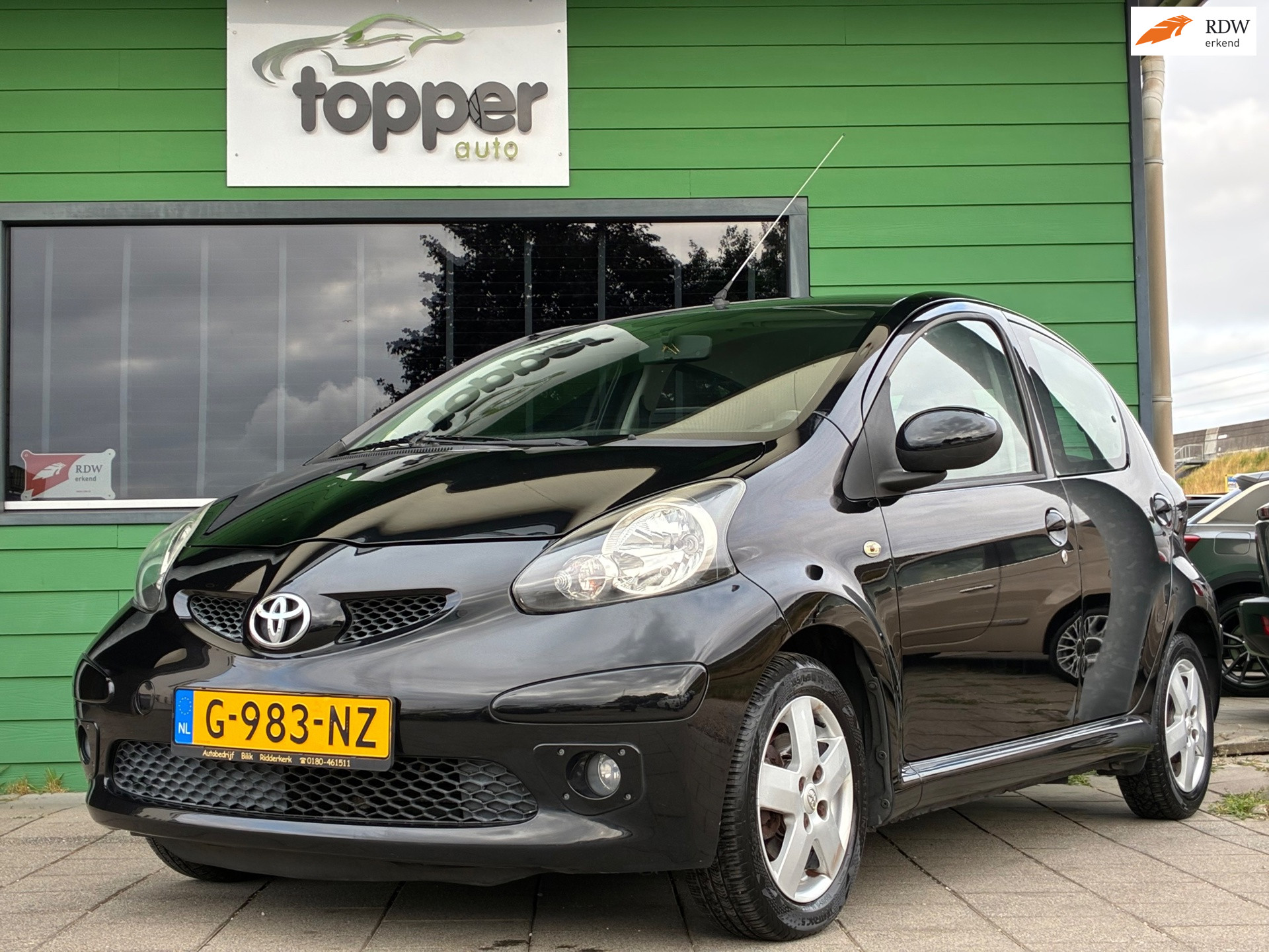 Toyota Toyota Aygo 1.0-12V +|1e Eigenaar|Automaat|Airco|Elektr.ramen|LM-Velgen|Nieuwe APK| 2008 - voorkant