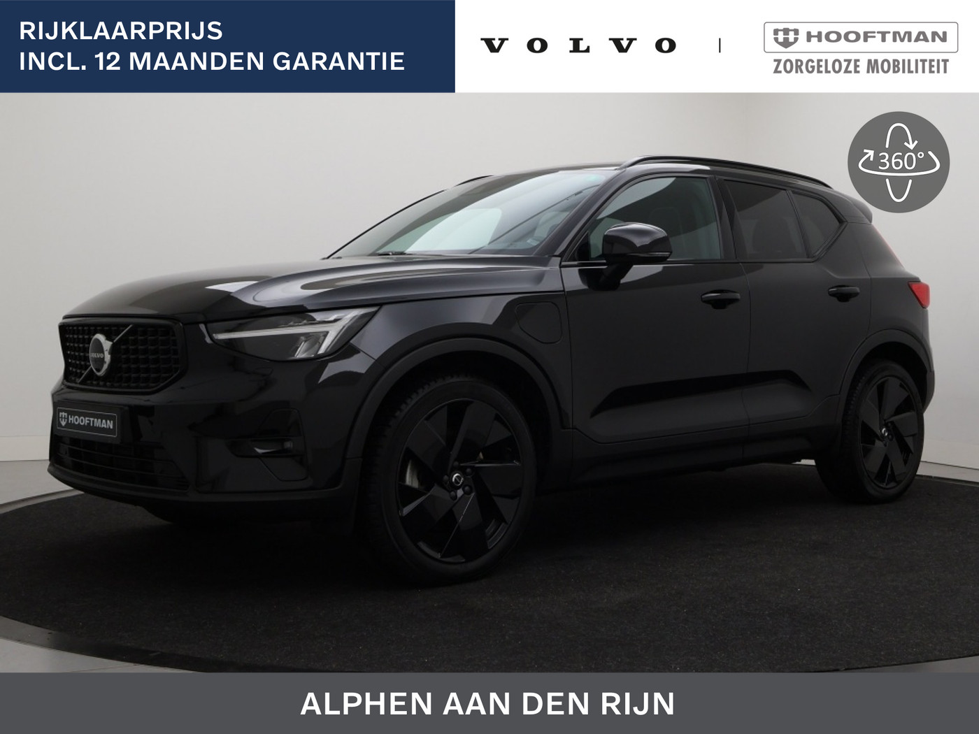 Volvo XC40 T5 PLUG-IN HYBRID ULTIMATE DARK 20INCH SCHUIFDAK HARMAN KARDON 2022 - voorkant