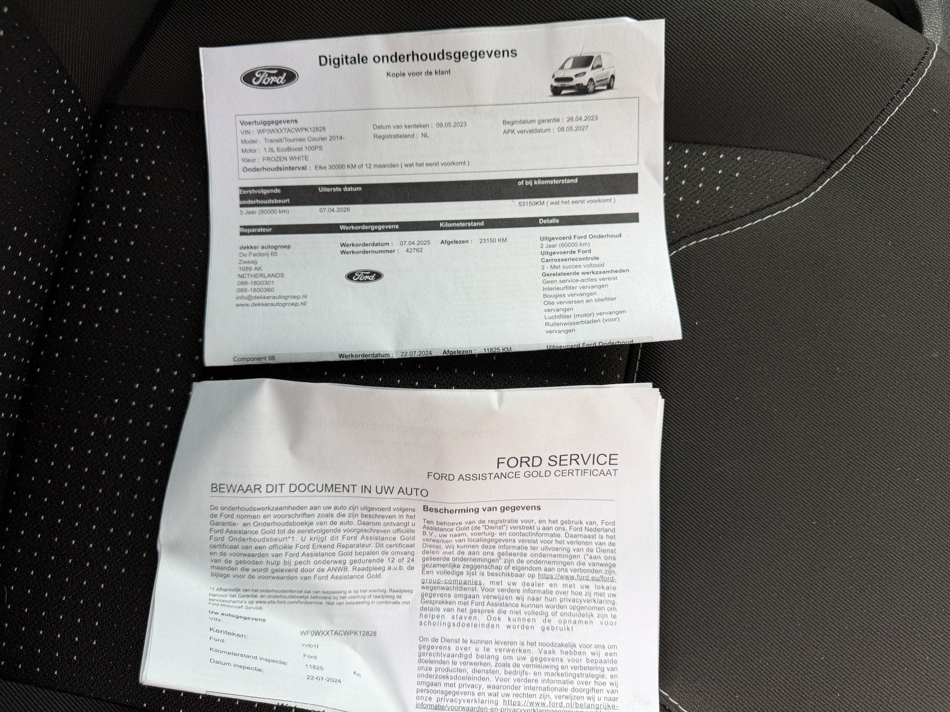 Foto van Ford Transit Courier