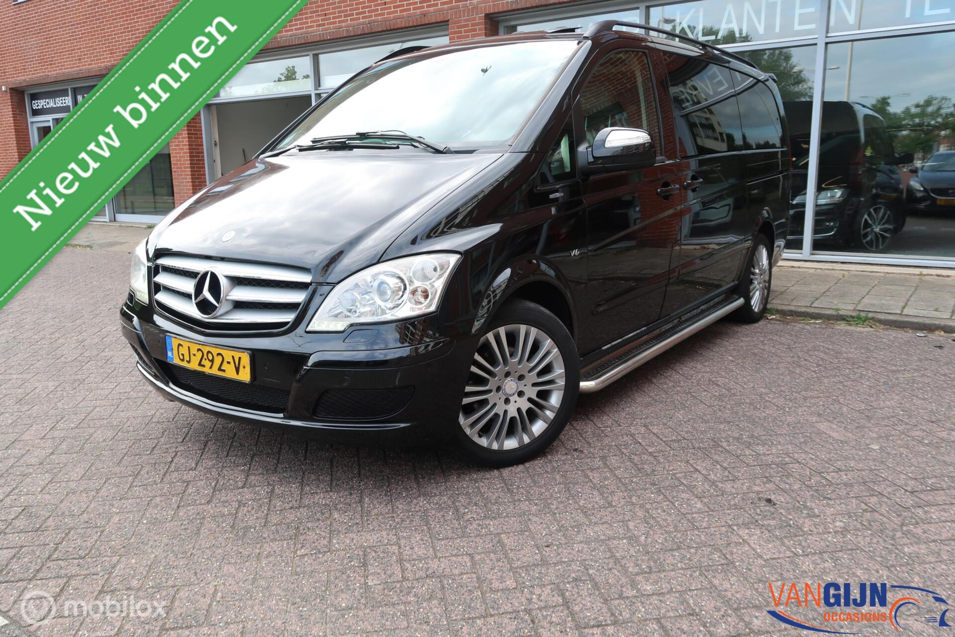 Mercedes-Benz Viano 3.0 CDI Ambiente Edition Lang 7p Pano leder 2011 - voorkant